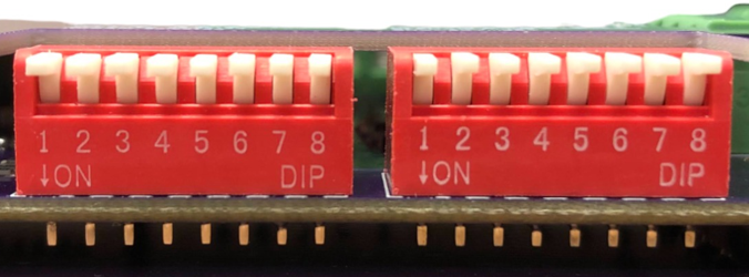 A close-up of a circuit board Description automatically generated